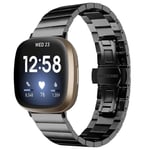 Fitbit Versa 4 Metal Watch Band - Svart