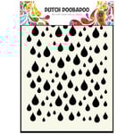Dutch Doobadoo Schablon A6 - Rain Drops