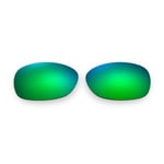 Walleva Emerald Polarized Replacement Lenses For Ray-Ban Wayfarer RB2132 52mm