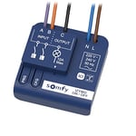 Somfy 1822649 - Micro-récepteur d'éclairage ON/OFF IZYMO - Technologie io-homecontrol - Compatible app Tahoma