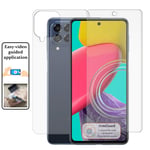 Front Back Screen Protector For Samsung Galaxy M53 - Hydrogel FILM TPU