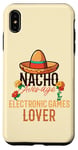 Coque pour iPhone XS Max Nacho Amateur de jeux électroniques moyen