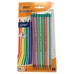 BiC Evolution Stripes Graphite Pencil 8 pack