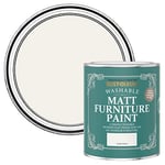 Rust-Oleum White Furniture Paint in Matt Finish - Chalk White 750ml