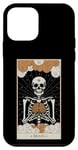 Coque pour iPhone 12 mini Funny Please Use Your Brain Tarot Card Squelette