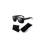 Polariserade Unisex Solglasögon UV 400 med Fodral
