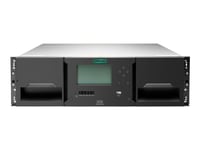 Hpe Storeever Msl3040 - Bandbibliotek - 720 Tb / 1.8 Pb - Platser: 40 - Lto Ultrium (18 Tb / 45 Tb) X 1 - Ultrium 9 - Sas-3 - Kan Monteras I Rack - 3U - 3 Lto-Enheter Med Halvhöjd (Hh) Per Modul, Streckkodsläsare, Kryptering - Smart Choice