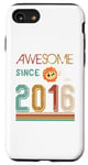 iPhone SE (2020) / 7 / 8 Awesome Since Leo Vintage 2016 Birthday Case