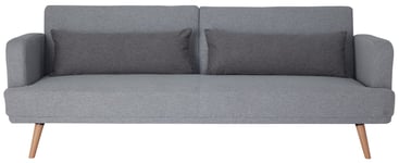 Habitat Andy Fabric 3 Seater Clic Clac Sofa Bed - Grey