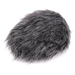 Portable Windscreen Fur Muff Outdoor Recording Filter Noise for BOYA BY‑MM1 Mic