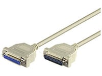 Microconnect Seriel- / Parallel-kabel 3m 25-pin D-sub (db-25) Han 25-pin D-sub (db-25) Hun