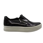 Timberland Mayliss Black Patent Leather Slip On Zip Up Womens Trainers A19VP