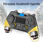 Wireless Gamepad Bluetooth4.0 Vibration Touch Screen Controller B Yellow