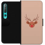Xiaomi Mi 10 5G Svart Plånboksfodral Ren Julkänsla