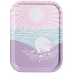 Arabia Mumin En dag på stranden bricka 27x20 cm