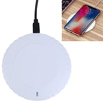 5w Wireless Fast Charger Charging For Qi Standard Wirel White One Size