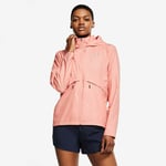 Women's Nike Essential Hooded Running Jacket Sz XS Pink Quartz Reflective New
