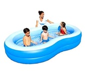 BESTWAY INFLATABLE BLUE LAGOON FAMILY LOUNGE PADDLING SWIMMING GARDEN POOL 54117
