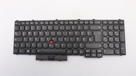 Lenovo ThinkPad P50 P70 Keyboard German Black Backlit 00PA300