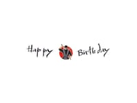 Ninja Happy Birthday Banner