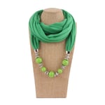 Halsduk Ring Hänge Scarf GRÖN Green