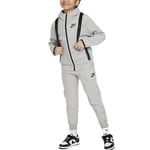NIKE Sportswear Boys' Tech Fleece Full-Zip Set, Grey, grey, 3-4 Years