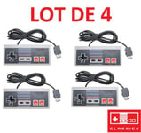 4 X Manette pour Nintendo NES Classic Mini - 1,8 mètre - Straße Game ®