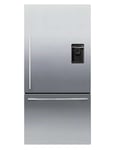 Fisher & Paykel 519L ActiveSmart Fridge Freezer with Ice & Water Stainless Steel RF522WDLUX5
