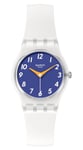 Swatch LE108 THE GOLD WITHIN YOU (25mm) Blue Dial / White Watch