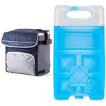 Campingaz - Sac Glacière - Fold 'n Cool - 30 litres - Bleu/Gris & Freez'Pack M10 Accumulateur de Froid Bleu
