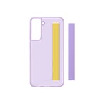 Samsung Clear Strip Cover Galaxy S21 FE - Lavender