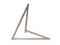 Sprehn vinkel foldbar - 1220x1220x1720mm, brolæggervinkel/anslagsvinkel i aluminium.
