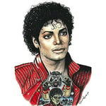 Wee Blue Coo Wayne Maguire Tattooed Thriller Michael Jackson Inked Ikon Art Print