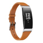 Läderarmband Fitbit Inspire 2/Inspire HR/Inspire Brun