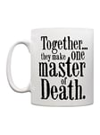 Pyramid International Harry Potter Ceramic Mug with Deathly Hallows Logo and Master of Death Slogan in Presentation Box - Official Merchandise