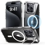 ESR Classic Kickstand HaloLock MagSafe iPhone 16 Pro Max genomskinlig