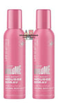2 x Lee Stafford Plump Up The Volume Root Boost Mousse Spray 150ml