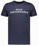 Peak Performance Bill T-shirt Men Blue Shadow-030 M - Fri frakt