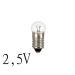 Signallampa G11X24 E10 200mA 0,5W 2,5V