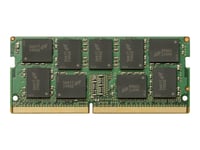 HP - DDR4 - module - 8 Go - SO DIMM 260 broches - 3200 MHz / PC4-25600 - 1.2 V - mémoire sans tampon - ECC - pour Workstation Z2 Mini G5