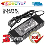 Genuine Original Sony Bravia KDL-32R403C TV Power Supply Cable AC Adapter Lead