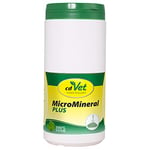 cdVet MicroMineral Plus Chien & Chat 1kg - Zinc et Sélénium - Vitamines, minéraux et Oligo-éléments - Liant pour l'acide gastrique - Liant pour Les polluants - Gastro-intestinal