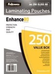 Fellowes Laminating Pouches - 250-pack - glättat