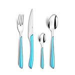 Amefa Eclat 16-Piece Cutlery Set Turquoise Blue