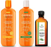 CANTU Shea Butter / Sulfate Free Shampoo / Hydrating Cream Conditioner / Nature
