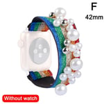 38/42mm Scrunchie Elastic Loop Wrist Band Watch Strap For Apple