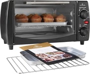 MisterChef? 10 Litre Electric Mini Oven and Grill, 100-250?, 30 min Timer Aut