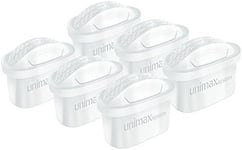 Pack of 6 Universal Water Filter Cartridges to fit Brita Maxtra Jugs (Except Ma