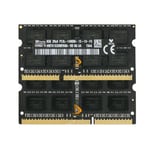 SK Hynix 2x 8GB 2RX8 DDR3L 1866MHz PC3L-14900S 204PIN SODIMM  Laptop Memory RAM