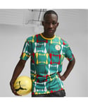 Puma Mens Senegal ftblCulture T-Shirt - Green - Size Medium